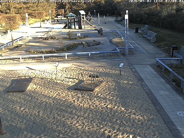 Archiv Foto Webcam Usedom: Trassenheide Spielplatz