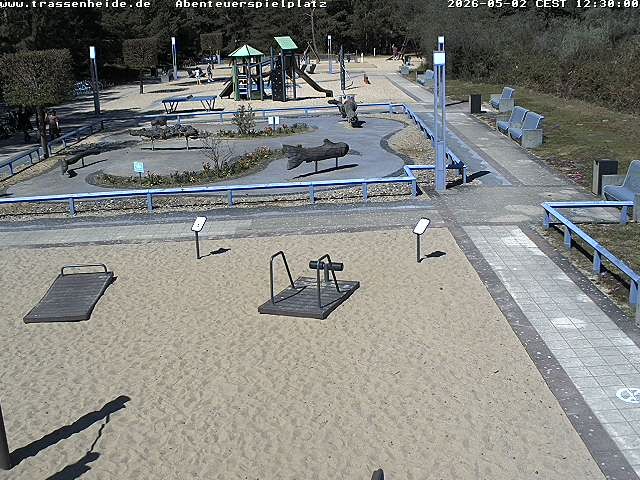 Archiv Foto Webcam Usedom: Trassenheide Spielplatz