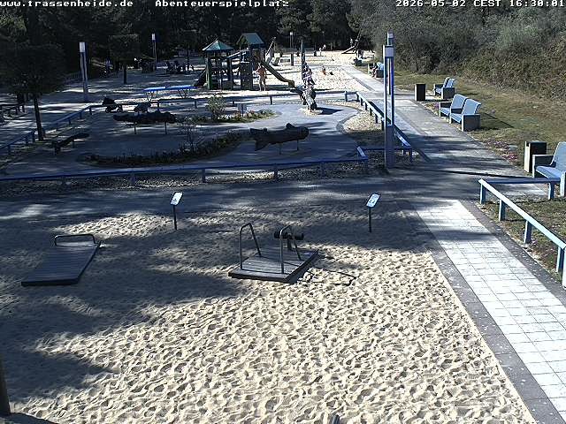 Archiv Foto Webcam Usedom: Trassenheide Spielplatz