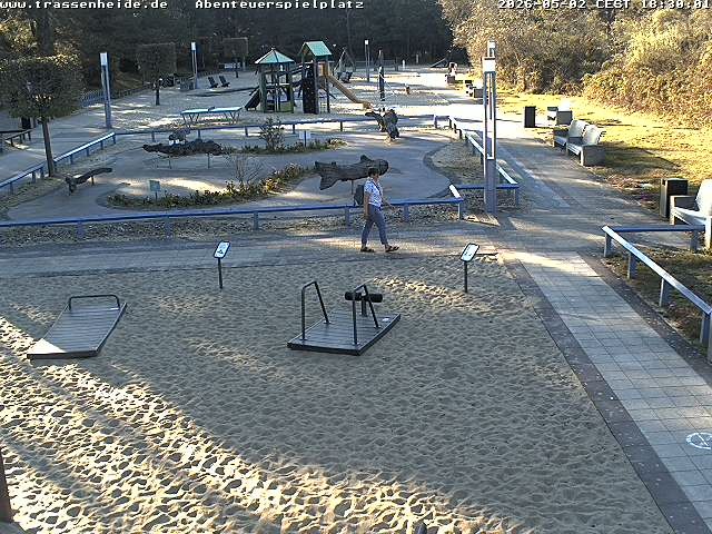 Archiv Foto Webcam Usedom: Trassenheide Spielplatz