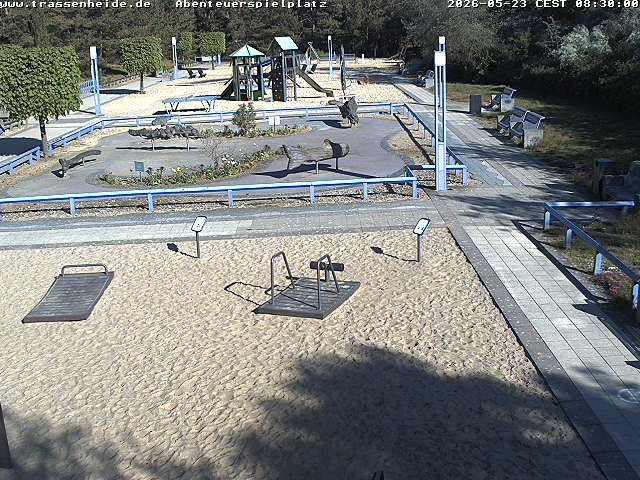 Archiv Foto Webcam Usedom: Trassenheide Spielplatz