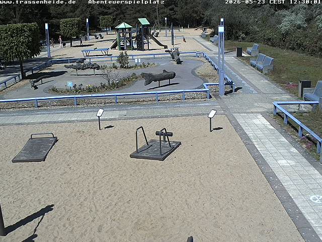 Archiv Foto Webcam Usedom: Trassenheide Spielplatz