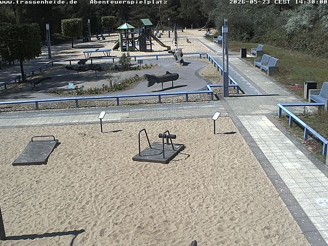 Archiv Foto Webcam Usedom: Trassenheide Spielplatz