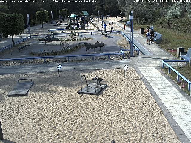 Archiv Foto Webcam Usedom: Trassenheide Spielplatz