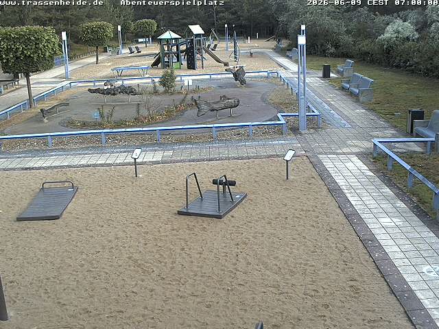 Archiv Foto Webcam Usedom: Trassenheide Spielplatz