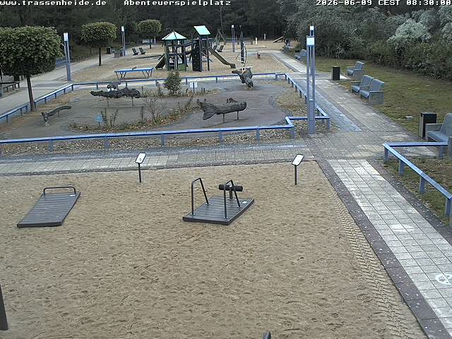 Archiv Foto Webcam Usedom: Trassenheide Spielplatz
