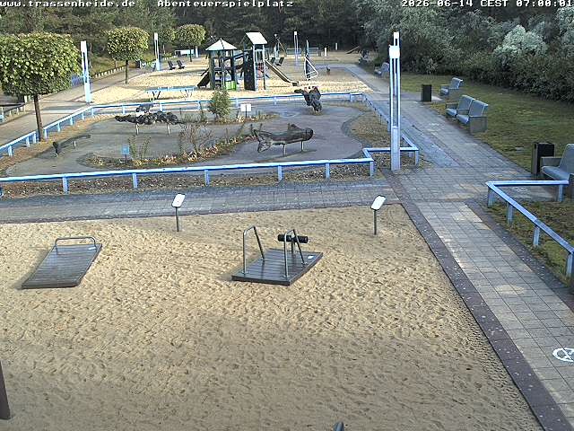 Archiv Foto Webcam Usedom: Trassenheide Spielplatz