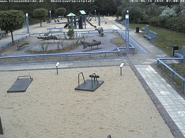 Archiv Foto Webcam Usedom: Trassenheide Spielplatz