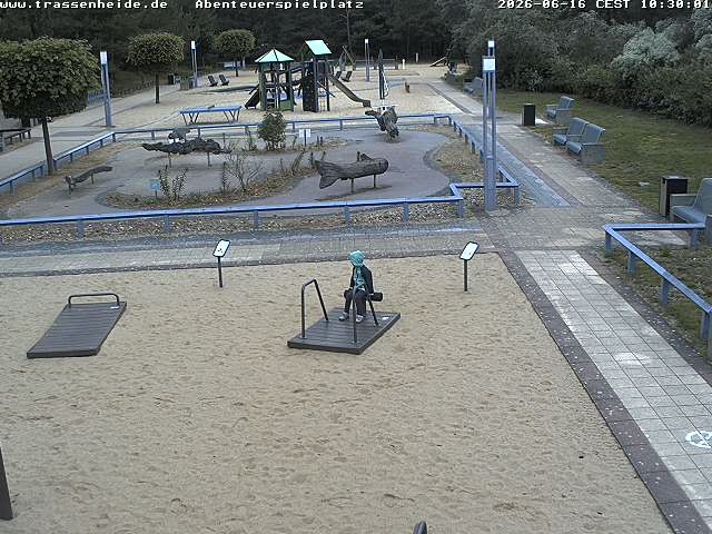 Archiv Foto Webcam Usedom: Trassenheide Spielplatz