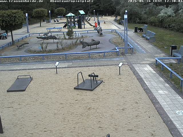 Archiv Foto Webcam Usedom: Trassenheide Spielplatz