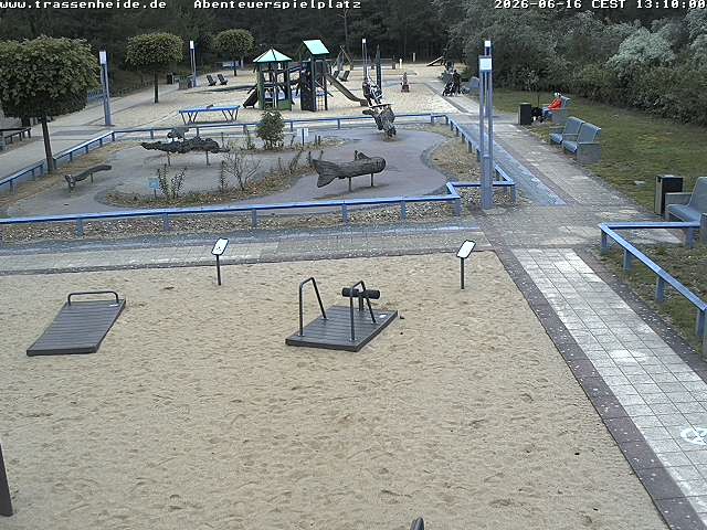 Archiv Foto Webcam Usedom: Trassenheide Spielplatz