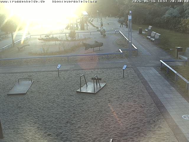 Archiv Foto Webcam Usedom: Trassenheide Spielplatz