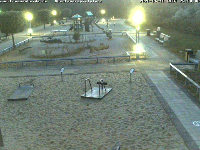 Archiv Foto Webcam Usedom: Trassenheide Spielplatz