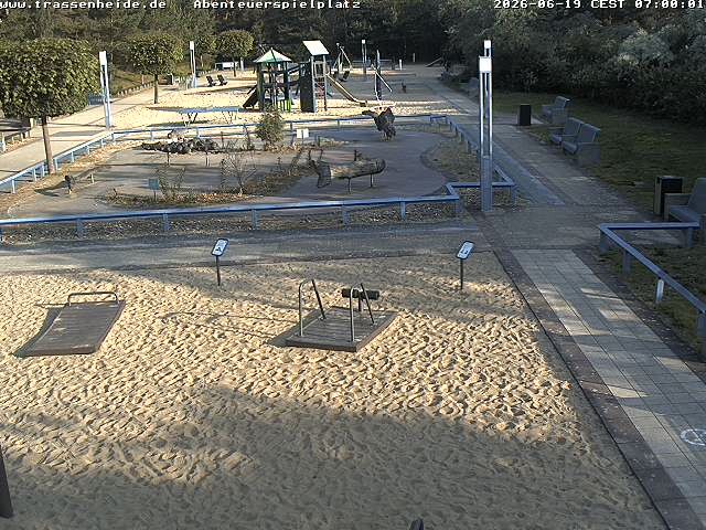 Archiv Foto Webcam Usedom: Trassenheide Spielplatz