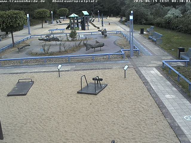 Archiv Foto Webcam Usedom: Trassenheide Spielplatz