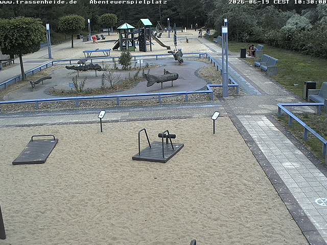 Archiv Foto Webcam Usedom: Trassenheide Spielplatz