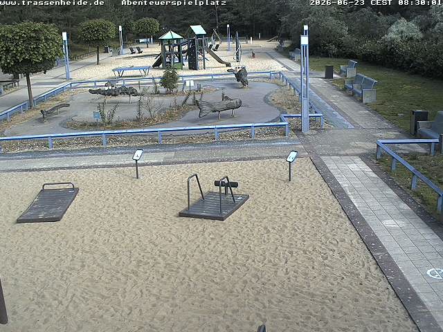 Archiv Foto Webcam Usedom: Trassenheide Spielplatz