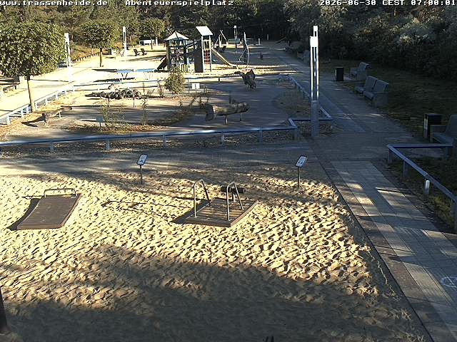 Archived image Webcam Playground Trassenheide