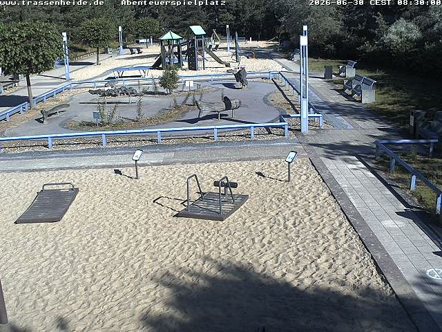 Archived image Webcam Playground Trassenheide
