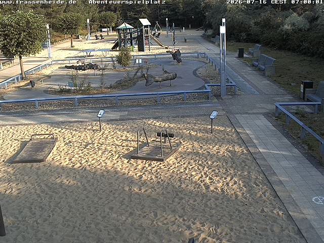 Archiv Foto Webcam Usedom: Trassenheide Spielplatz
