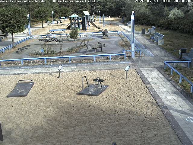 Archiv Foto Webcam Usedom: Trassenheide Spielplatz