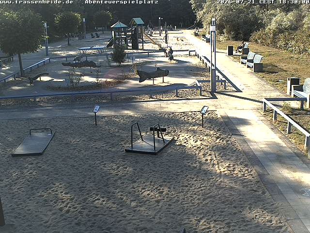 Archiv Foto Webcam Usedom: Trassenheide Spielplatz