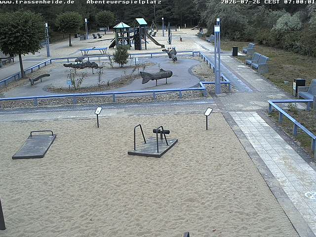 Archiv Foto Webcam Usedom: Trassenheide Spielplatz