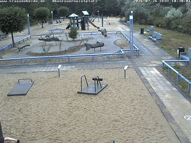 Archiv Foto Webcam Usedom: Trassenheide Spielplatz