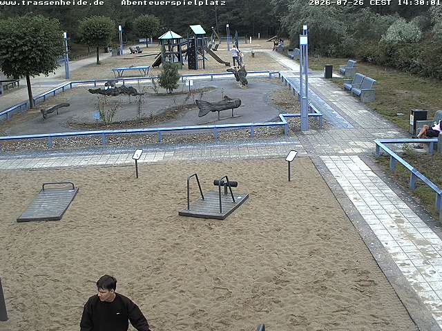 Archiv Foto Webcam Usedom: Trassenheide Spielplatz