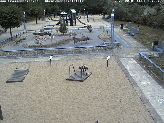 Archiv Foto Webcam Usedom: Trassenheide Spielplatz