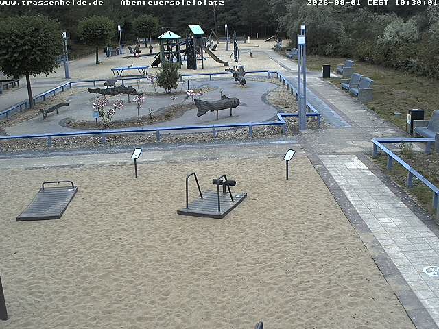 Archived image Webcam Playground Trassenheide