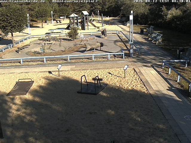 Archiv Foto Webcam Usedom: Trassenheide Spielplatz