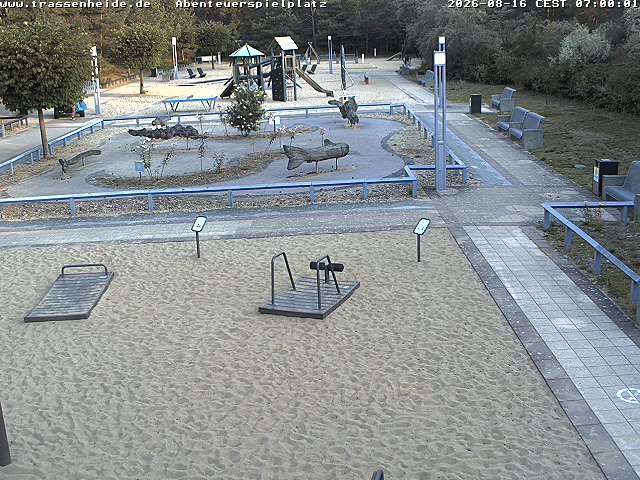 Archiv Foto Webcam Usedom: Trassenheide Spielplatz