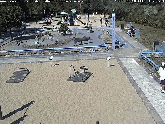 Archiv Foto Webcam Usedom: Trassenheide Spielplatz