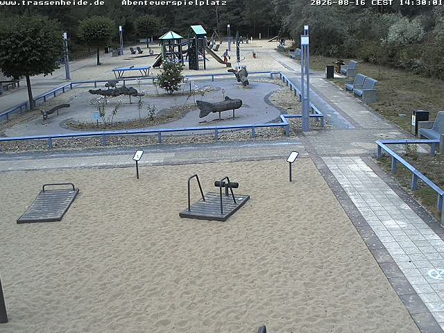 Archiv Foto Webcam Usedom: Trassenheide Spielplatz