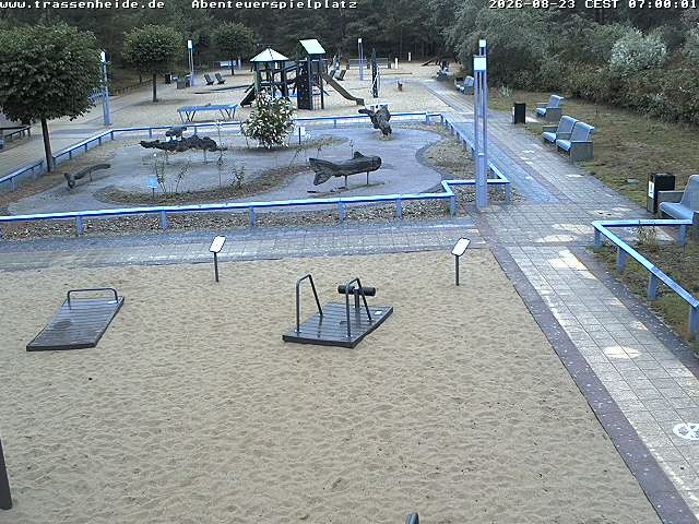 Archiv Foto Webcam Usedom: Trassenheide Spielplatz