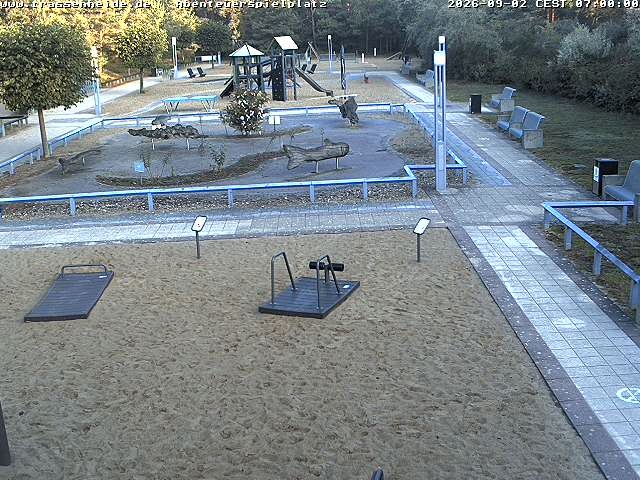 Archiv Foto Webcam Usedom: Trassenheide Spielplatz