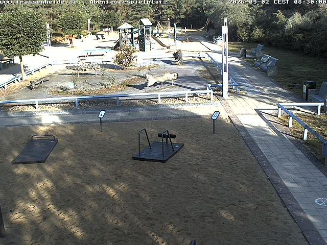 Archiv Foto Webcam Usedom: Trassenheide Spielplatz