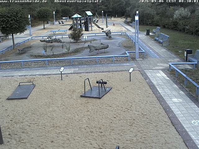 Archiv Foto Webcam Usedom: Trassenheide Spielplatz