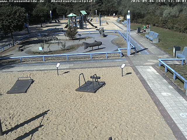 Archiv Foto Webcam Usedom: Trassenheide Spielplatz