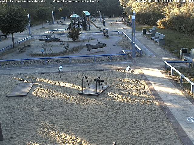 Archiv Foto Webcam Usedom: Trassenheide Spielplatz