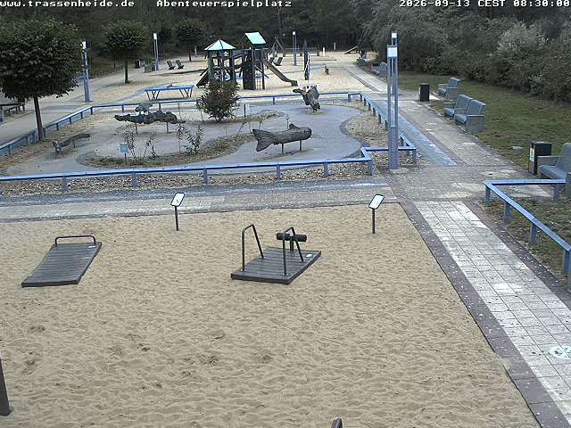 Archiv Foto Webcam Usedom: Trassenheide Spielplatz