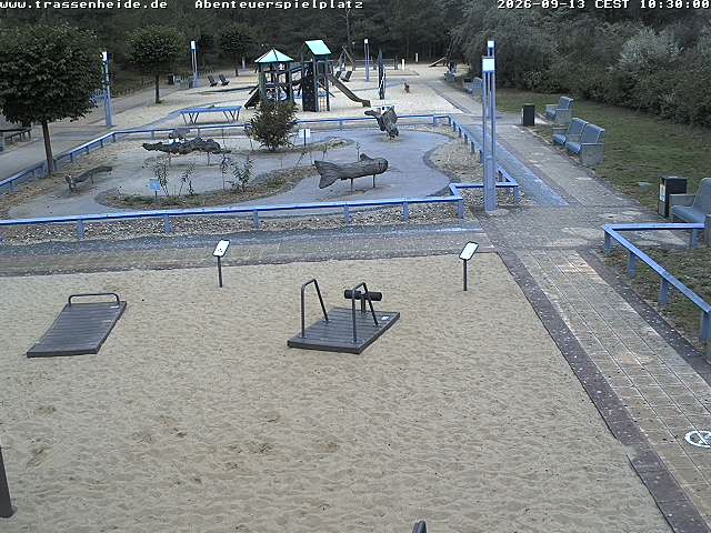 Archiv Foto Webcam Usedom: Trassenheide Spielplatz