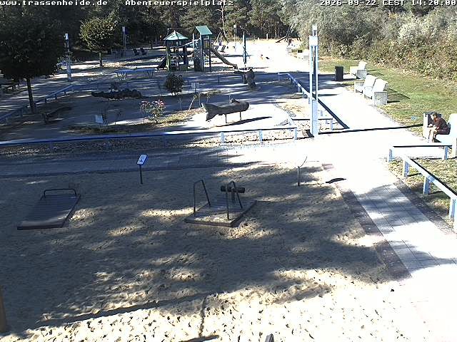 Archiv Foto Webcam Usedom: Trassenheide Spielplatz
