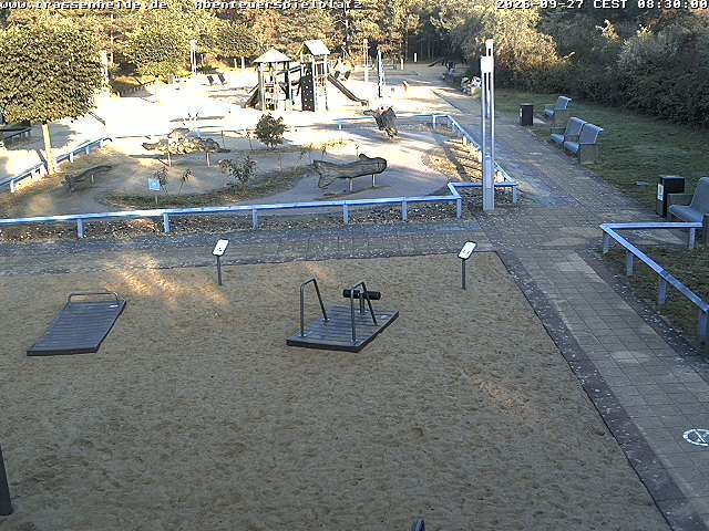Archiv Foto Webcam Usedom: Trassenheide Spielplatz