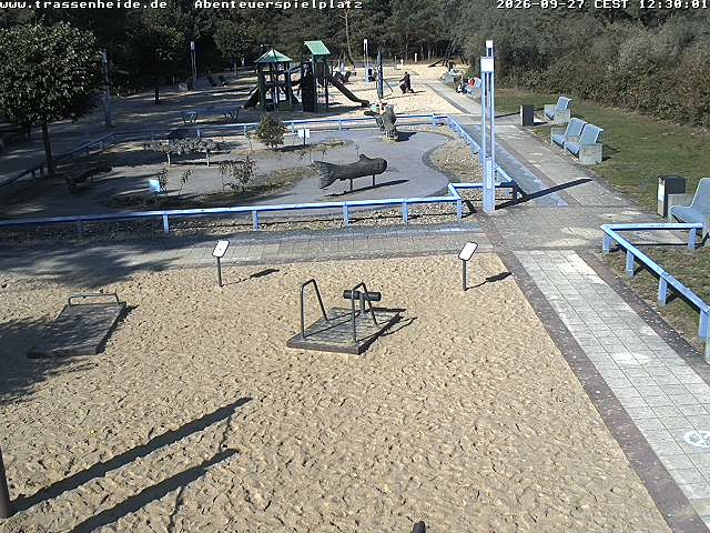 Archiv Foto Webcam Usedom: Trassenheide Spielplatz