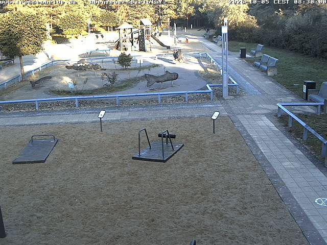 Archiv Foto Webcam Usedom: Trassenheide Spielplatz