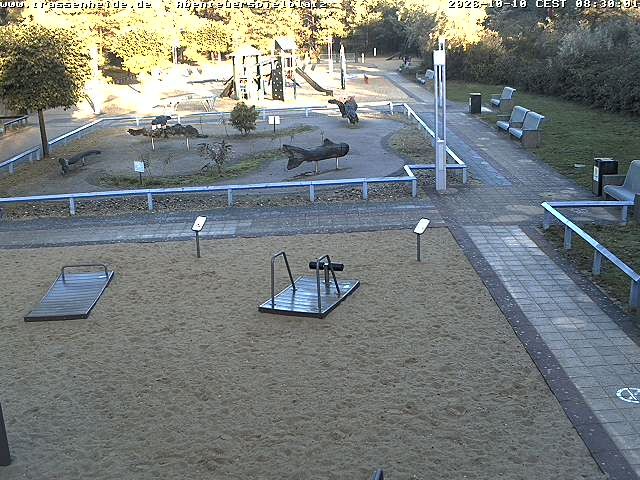 Archived image Webcam Playground Trassenheide