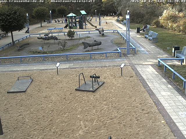 Archived image Webcam Playground Trassenheide