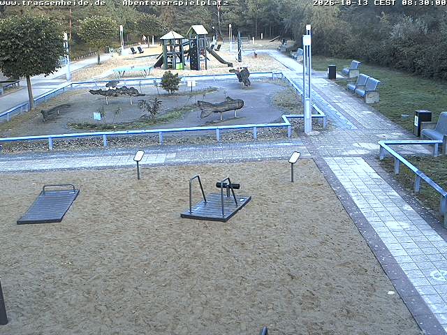 Archiv Foto Webcam Usedom: Trassenheide Spielplatz